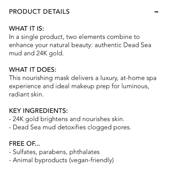 Ahava 24K Gold Mineral Mud Mask | NEW | 1.7oz | BNIB | Safety Sealed | Full Size - Picture 4 of 9